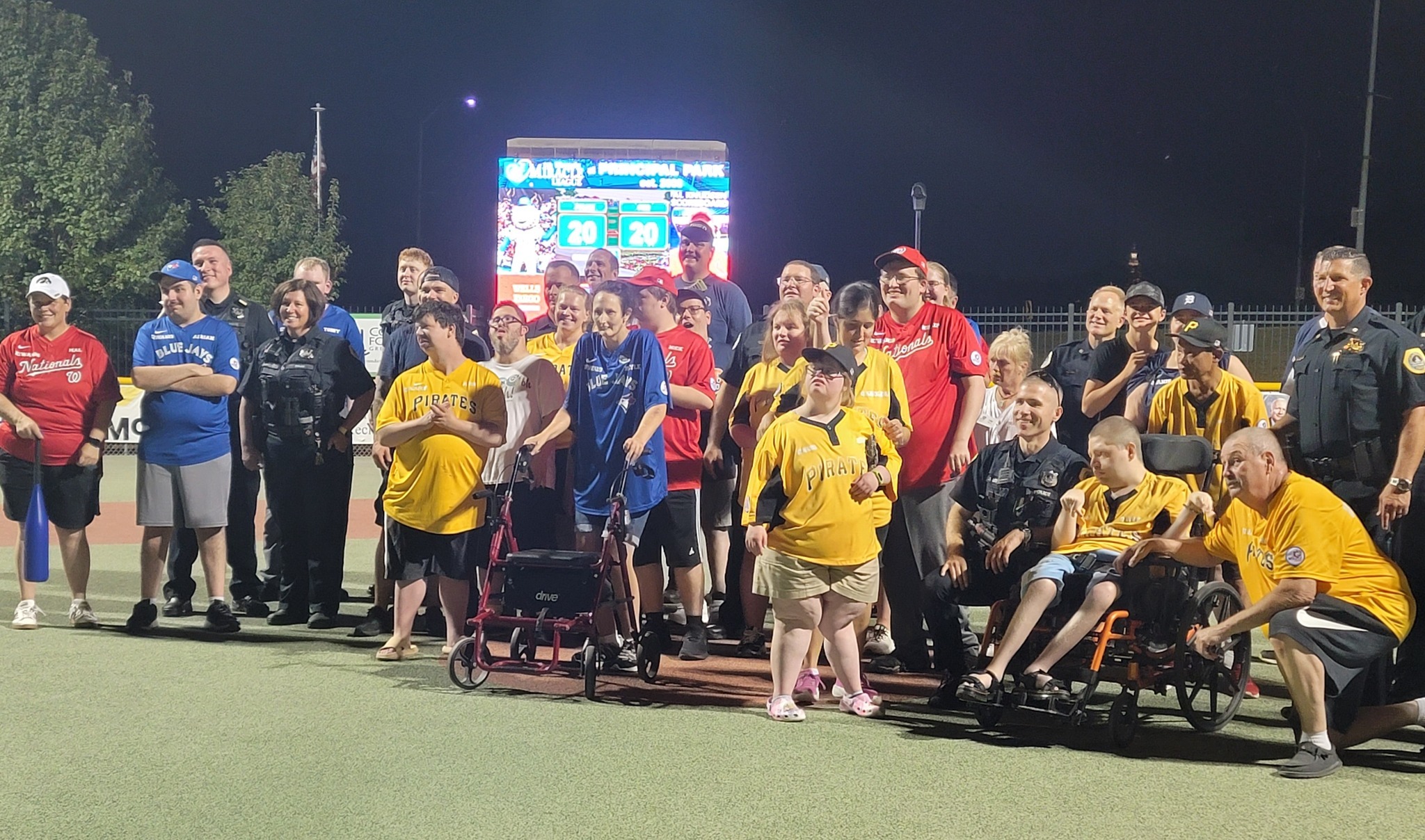 Kiwanis Miracle League Players and Buddies