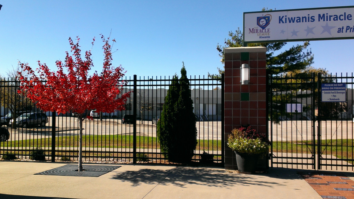 Kiwanis Miracle League Front Gate