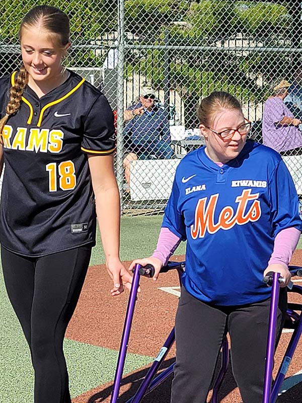 Kiwanis Miracle League Player & Buddy A Kiwanis Miracle League Player & Buddy A